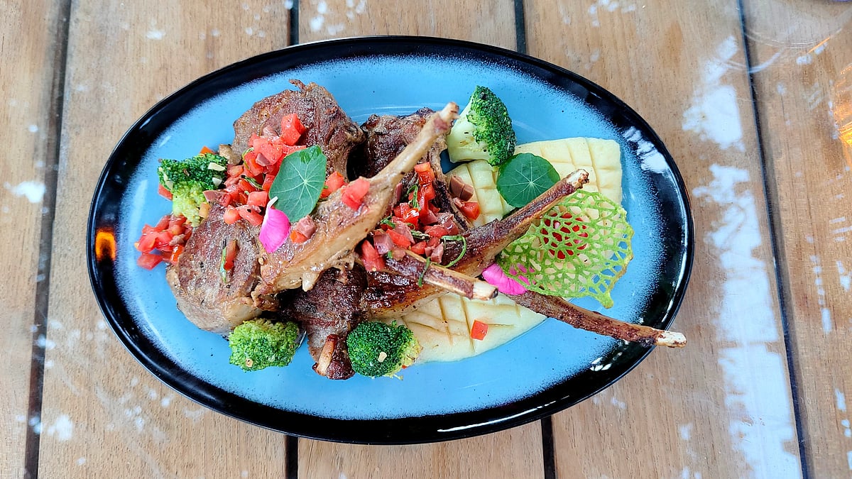 Lamb legs at Wisteria, JW Marriott Mussoorie Walnut Grove Resort and Spa