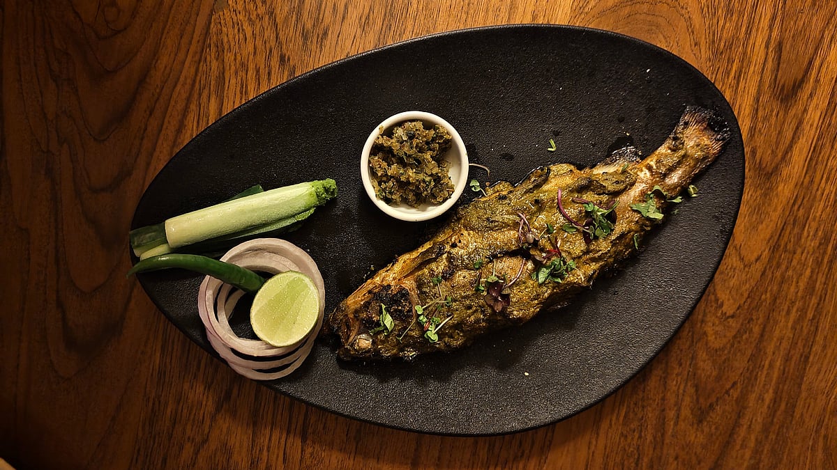 Pahadi Trout at Trout House Grill and Bar, JW Marriott Mussoorie Walnut Grove Resort and Spa 