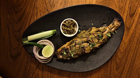 Pahadi Trout at Trout House Grill and Bar, JW Marriott Mussoorie Walnut Grove Resort and Spa 