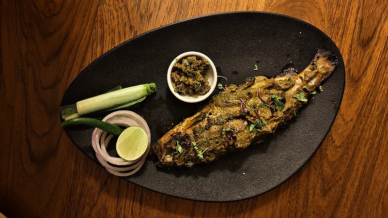 Pahadi Trout at Trout House Grill and Bar, JW Marriott Mussoorie Walnut Grove Resort and Spa