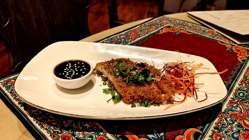 Quinoa Sole at Teppan, JW Marriott Mussoorie Walnut Grove Resort and Spa