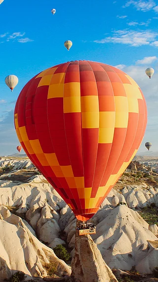 Unsplash : Cappadocia Hot Air Balloon Festival, Turkey