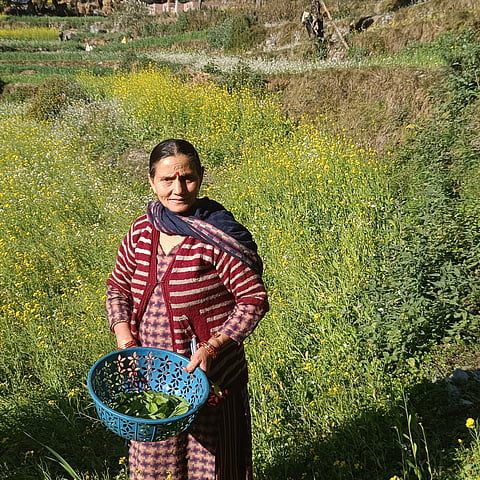 The kind soul in the mountains