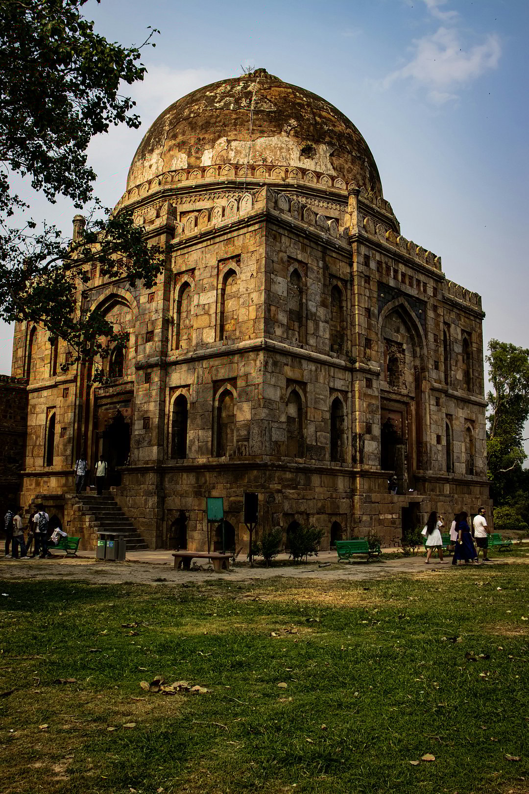 A monument in Lodhi Garden