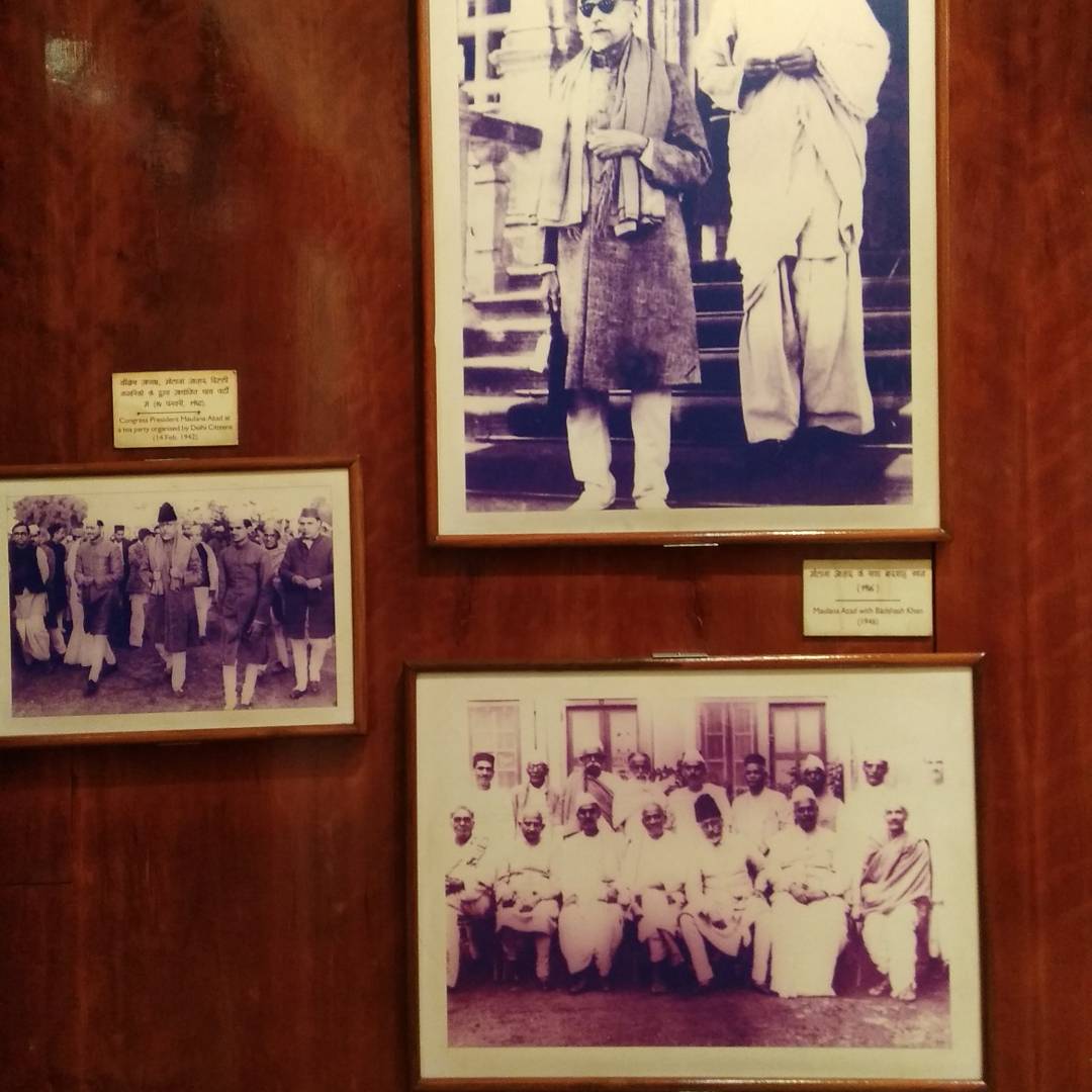 Inside Maulana Azad Museum