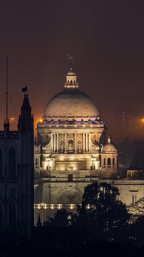 A view of Victoria Memorial Hall