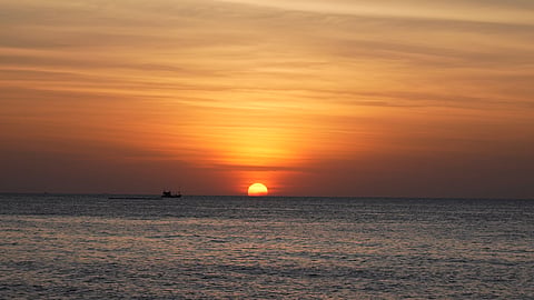 Golden hour view from The Standard, Pattaya Na Jomtien