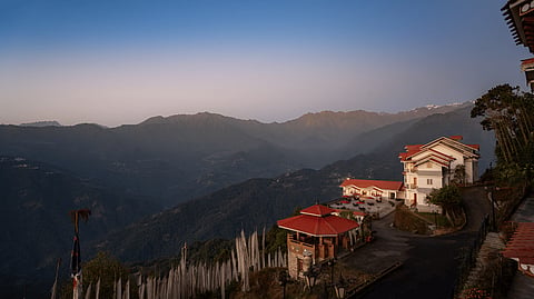 An aerial view of Summit Signature Retreat Pangthang