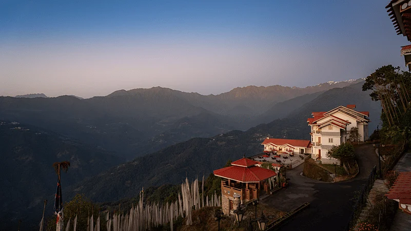 An aerial view of Summit Signature Retreat Pangthang