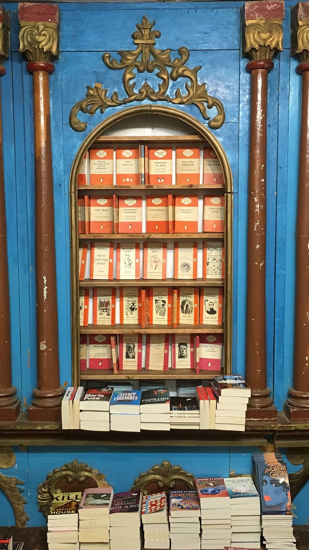 Secondhand Penguin editions at Addyman Books