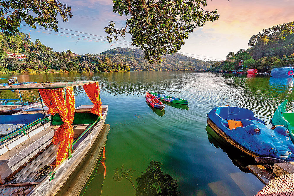 Leave the city and its noise behind at Naukuchiatal