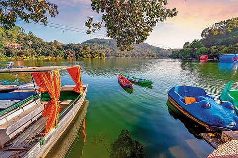 Leave the city and its noise behind at Naukuchiatal