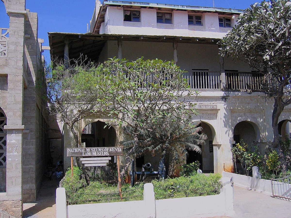 The Lamu Museum is housed in a 1900s building 