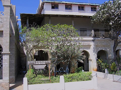 The Lamu Museum is housed in a 1900s building 