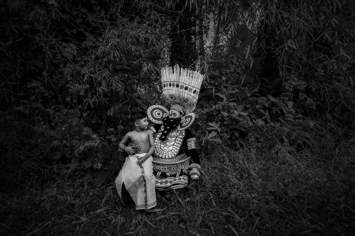 The Theyyam and the kid