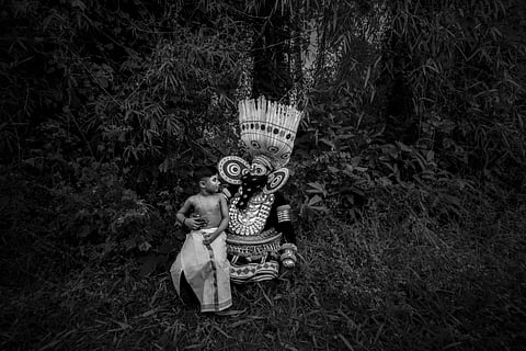 The Theyyam and the kid