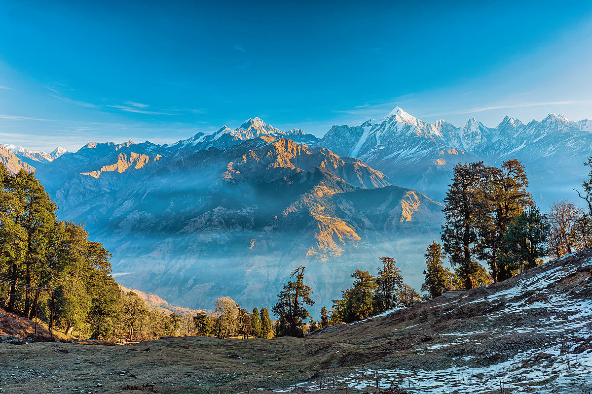 Ketan Vikamsey : Panchachuli peaks in Munsiyari