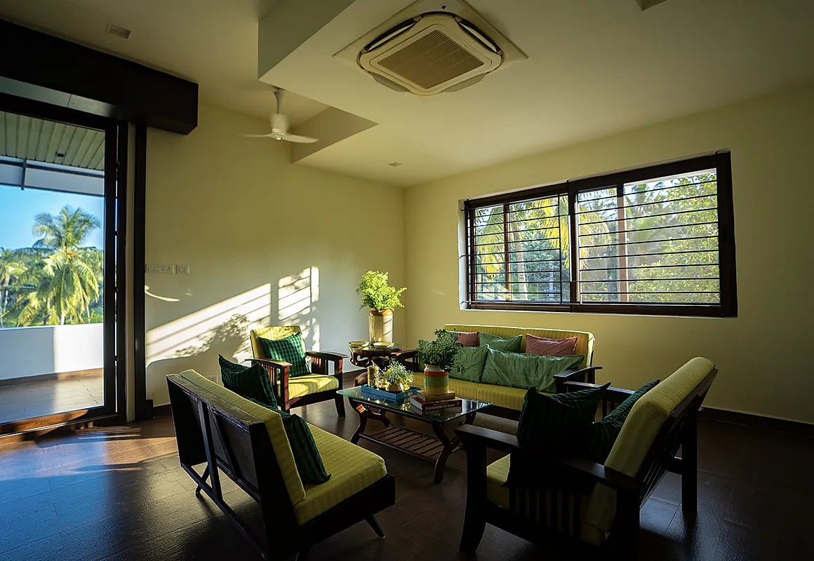 Official website: cghearth.com : Inside Pollachi Riverhouse