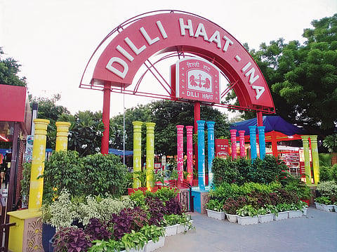 A view of Delhi Haat