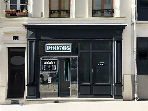 The vintage photobooth of Montmartre, 53 rue des Trois Frères