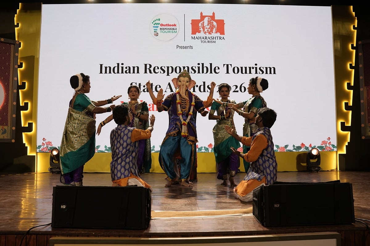 A Vibrant cultural performance celebrating Maharashtra’s rich folk traditions