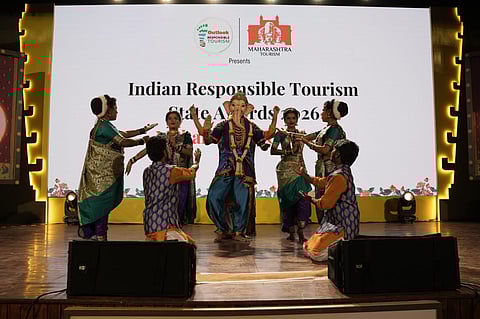 A Vibrant cultural performance celebrating Maharashtra’s rich folk traditions