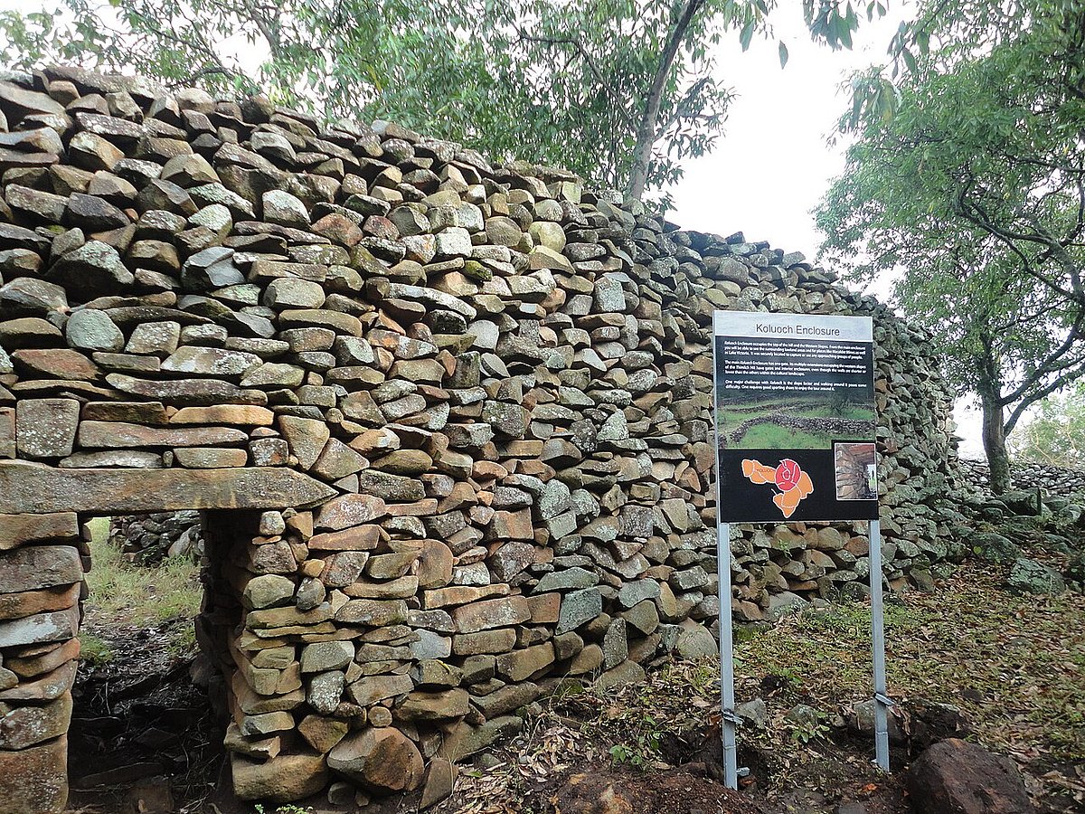 Thimlich Ohinga preserves the largest stone enclosures in the Lake Victoria Basin