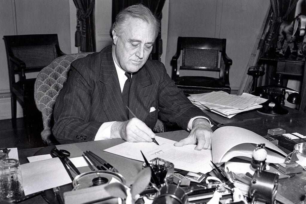 President Franklin D Roosevelt,1941