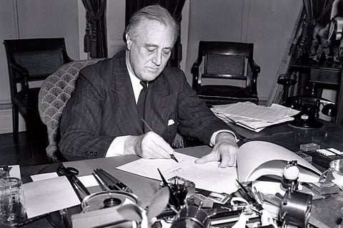 President Franklin D Roosevelt,1941
