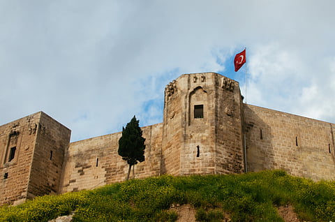Gaziantep Castle, before the 2023 earthquake damage