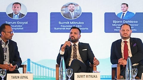 Founder & CEO, Summit Hotels & Resorts, Sumit Mitruka at the Hospitality & Tourism Conclave 2026 in Siliguri