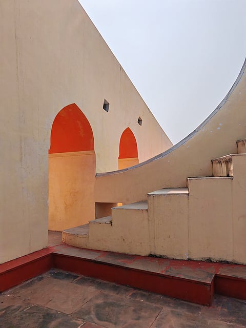 Inside the observatory