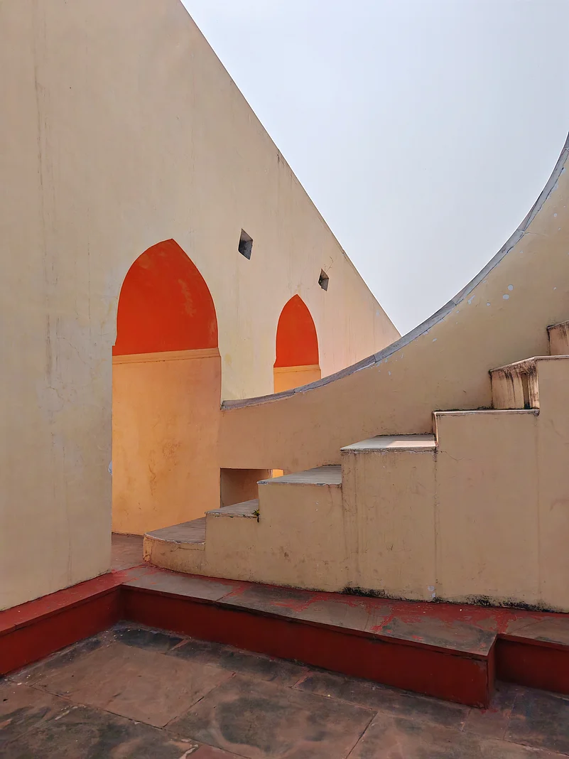 Inside the observatory