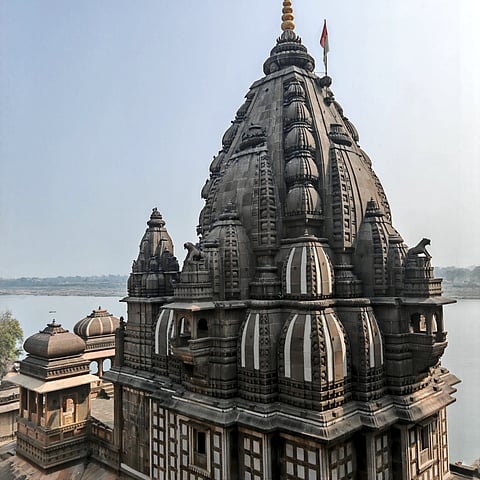 A shot of Ahileshwar Temple