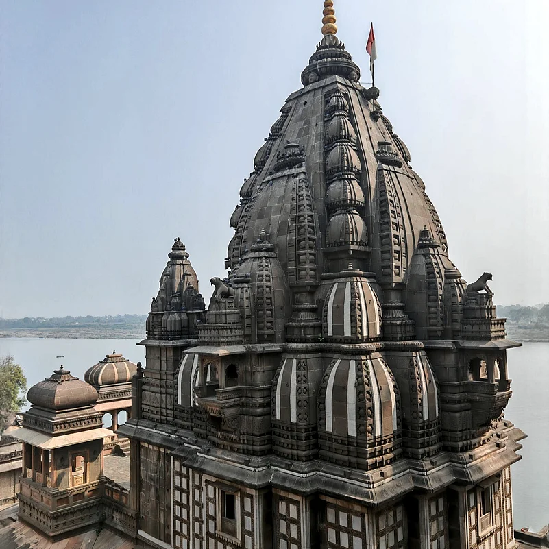A shot of Ahileshwar Temple