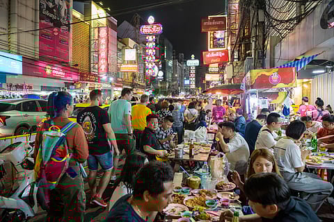 Bangkok’s Yaowarat Road comes alive after dark