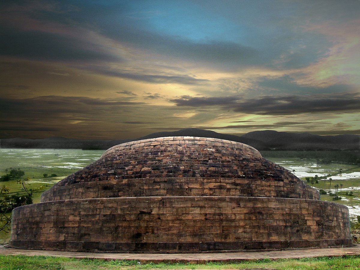 Stupa from Lalitgiri