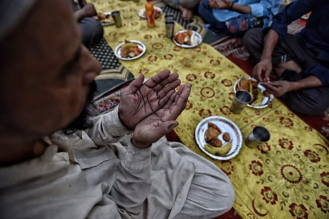 Iftar at Meena Bazaar