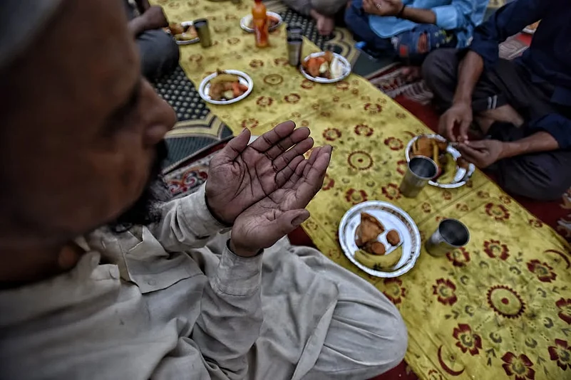 Iftar at Meena Bazaar