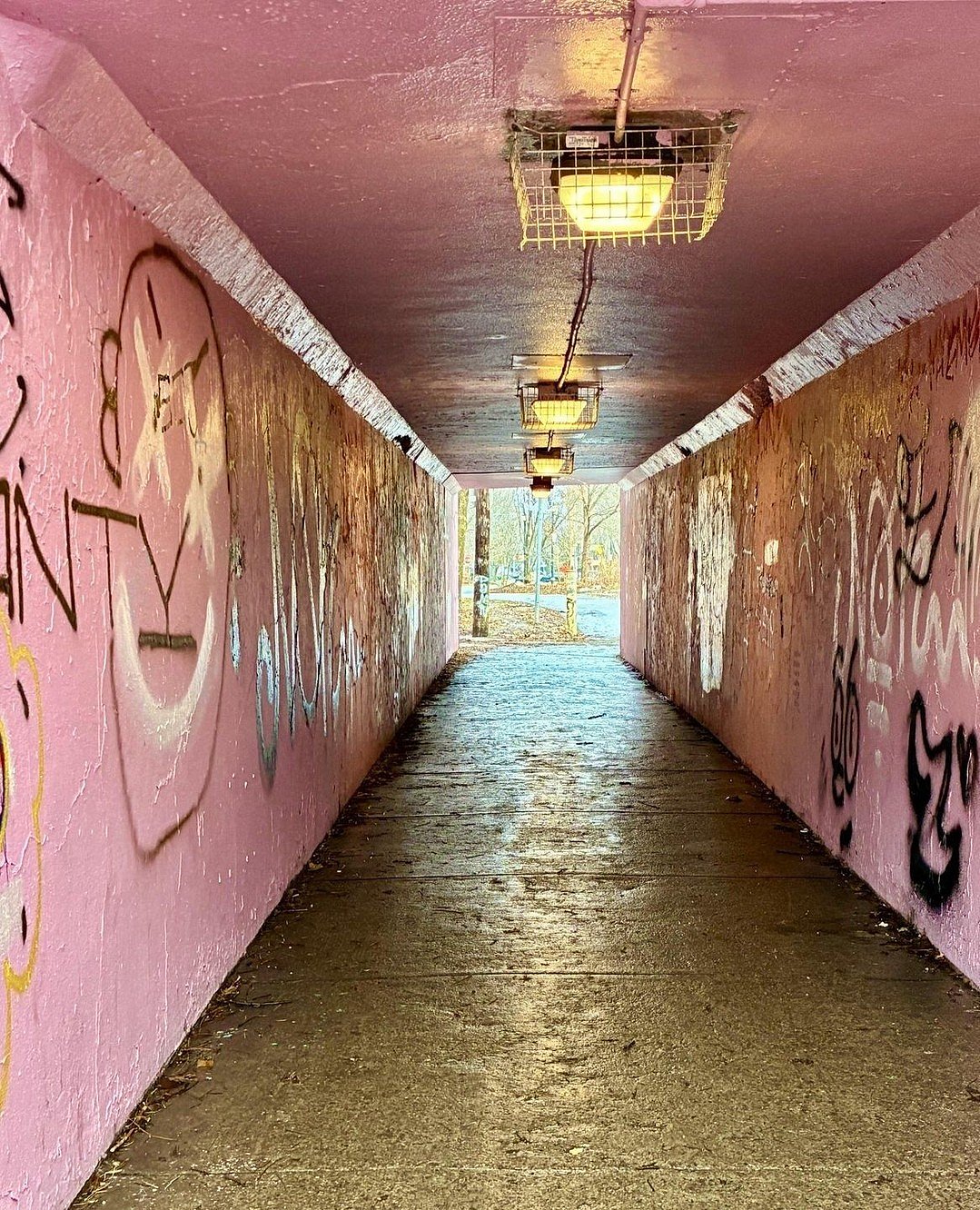 The Pink Tunnel in Hamilton has become a fan pilgrimage site since the show came out