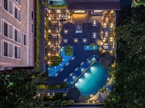 Afghan Grill offers poolside dining