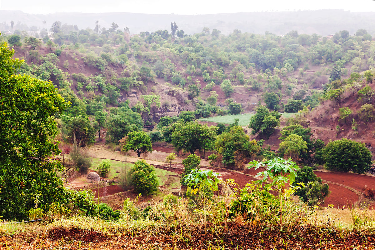 Sahyadri Hills in Purushwadi