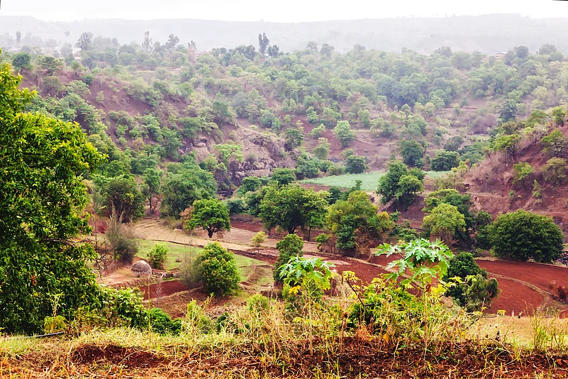 Sahyadri Hills in Purushwadi