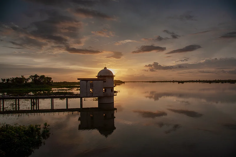 The banks of Godavari river in Paithan