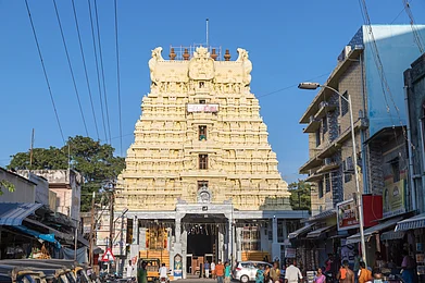 Shutterstock : The historic Shree Rameswaram Jyotirlinga Temple in Tamil Nadu