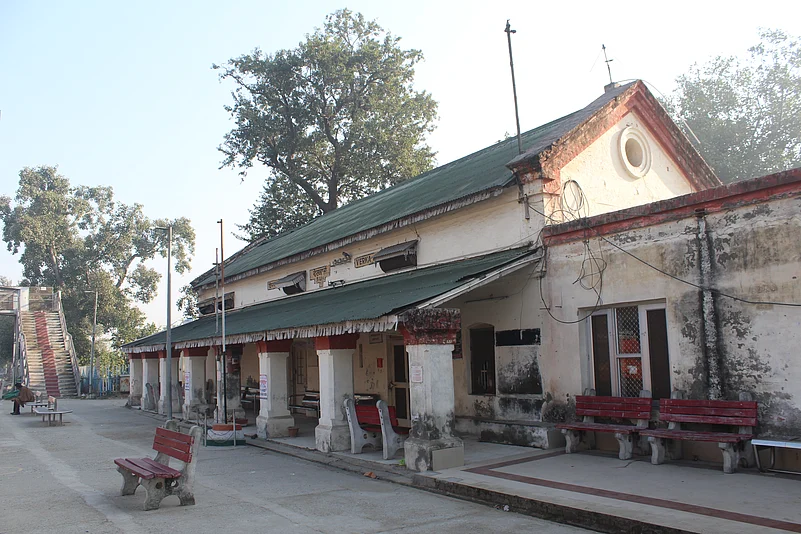 Colonial Era train station building of Verka