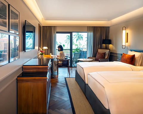 All rooms in the Ffort block offer stunning river views