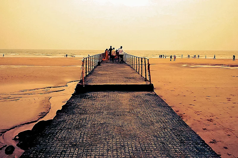 Guhagar, one of the five Blue Flag beaches in Maharashtra