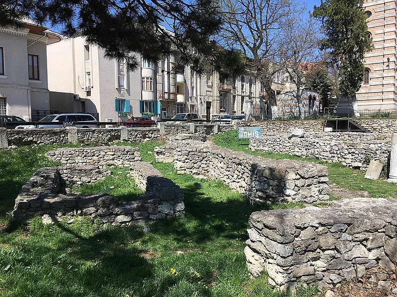 The urban residential area around the Romano-Byzantine city of Tomis (modern-day Constanța, Romania)