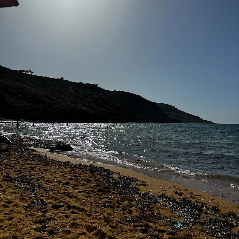 Ramla Bay, Gozo Ramla Bay’s rust-hued sands against Gozo’s northern shore